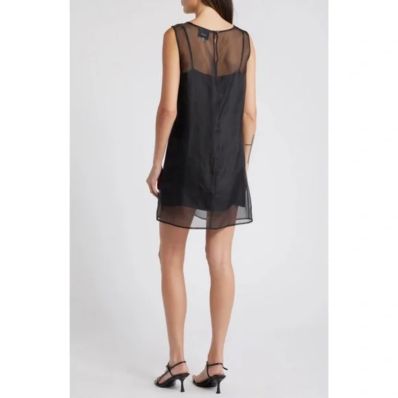 NEW Reformation Vina Dress Black 0